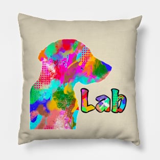 Lab Love Pillow