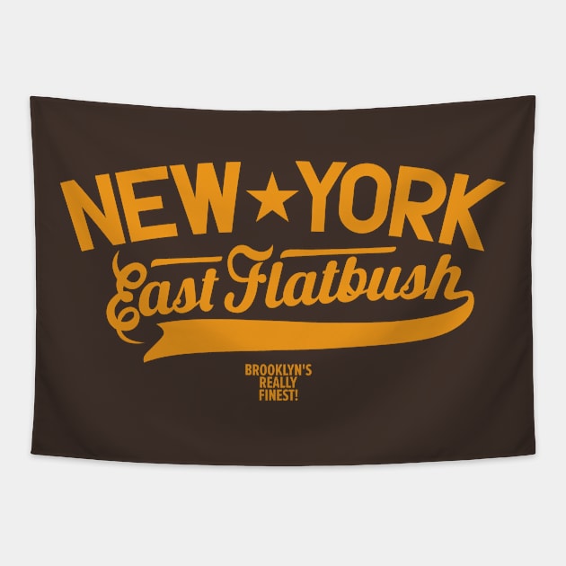 East Flatbush: A Brooklyn Neighborhood with Heart and Soul Tapestry by Boogosh