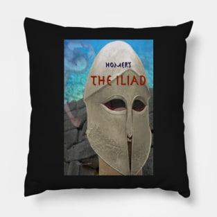 The Iliad image and text Pillow