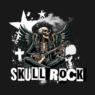 Skeleton Skull Rock T-Shirt