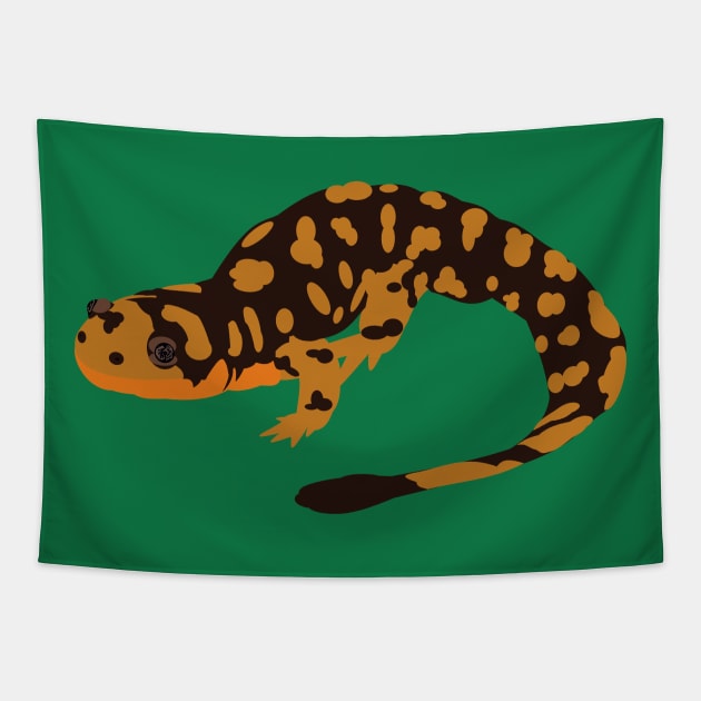 Tiger Salamander Tapestry by stargatedalek