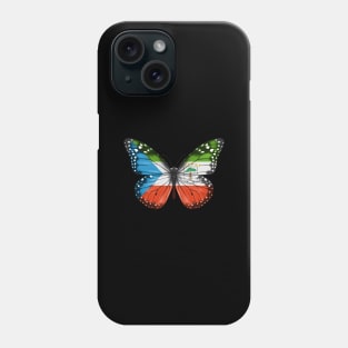 Equatorial Guinean Flag  Butterfly - Gift for Equatorial Guinean From Equatorial Guinea Phone Case