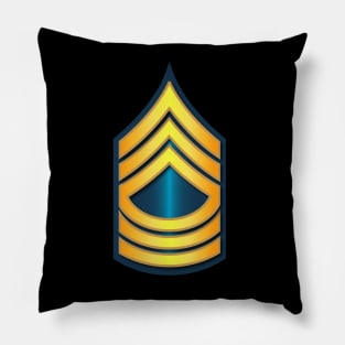 Army - Master Sergeant - E8 - Blue Pillow