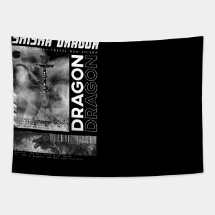 Shisha Dragon Brand Logo Tapestry