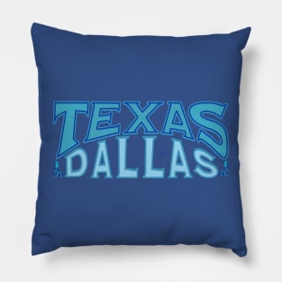 Texas Dallas Pillow