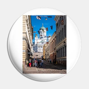Helsinki Cathedral from Alley Pin