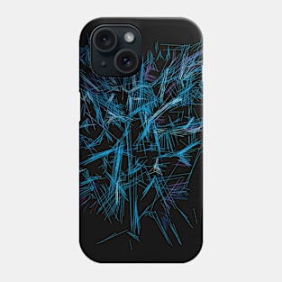 abstract gothic background Phone Case