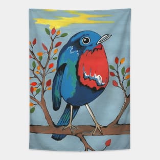 FUNNY Bird Painting Tapestry