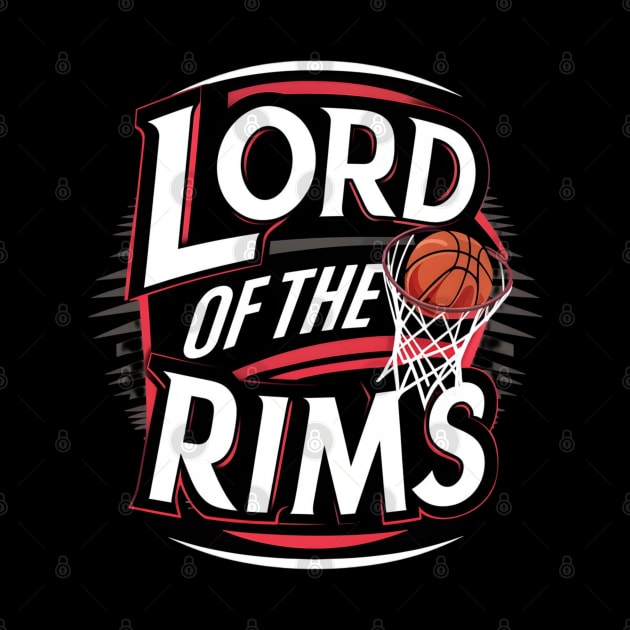 Lord of the Rims - Basketball - Funny by Fenay-Designs