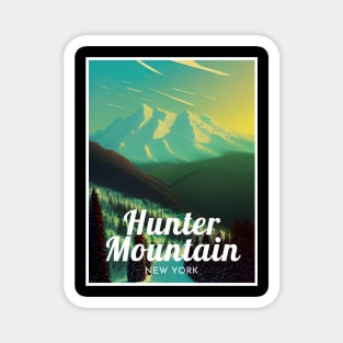 Hunter Mountain New York United States Ski Magnet