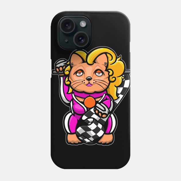 Ru Paul Lucky cat Phone Case by yayzus