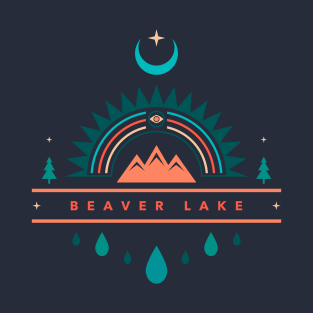 beaver lake boho rainbow T-Shirt