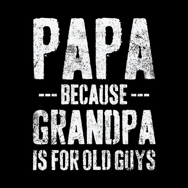 Papa Grandpa Grandfather Father's Day Vintage by CreativeGiftShop