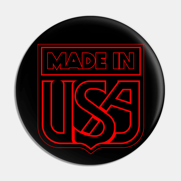 MADE IN USA - F X R - Red pinstripe Pin by the_vtwins