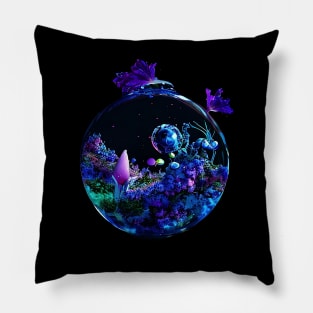 Alien Garden Pillow