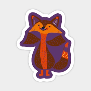 Fox Art Magnet