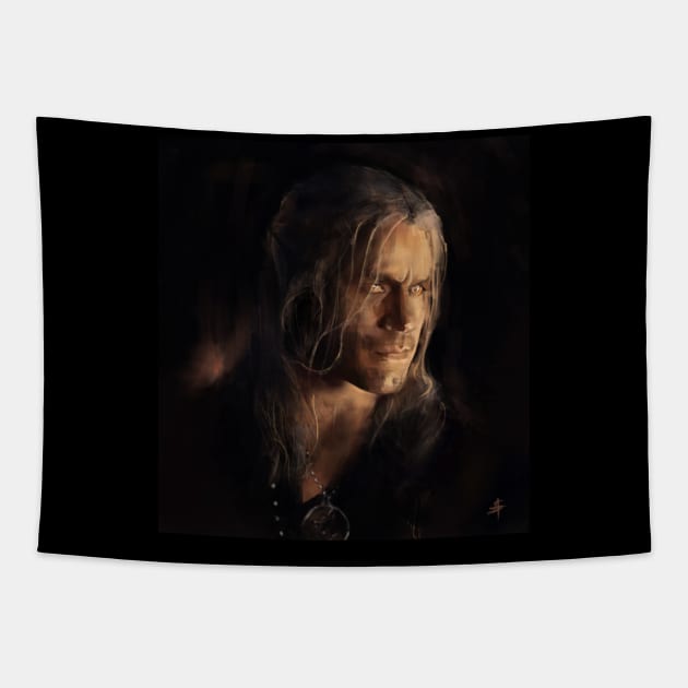 Geralt Tapestry by TheSig