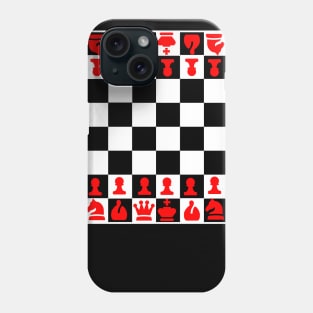 Chess board art Phone Case