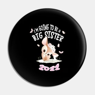 Promoted to Big Sister 2022 Pin