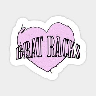 Heart Brat Racks Magnet