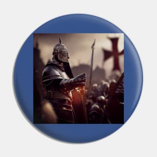 Knights Templar in The Holy Land Pin