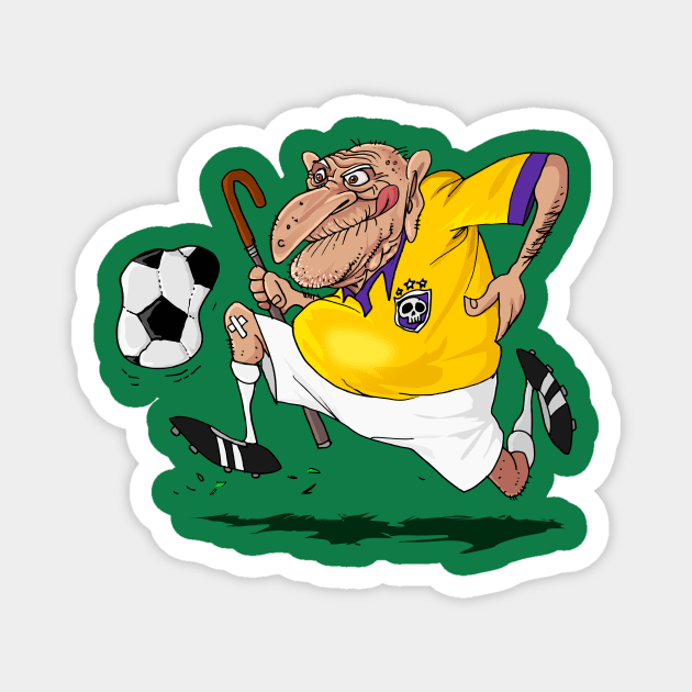 Soccer Magnet by Ivankabral