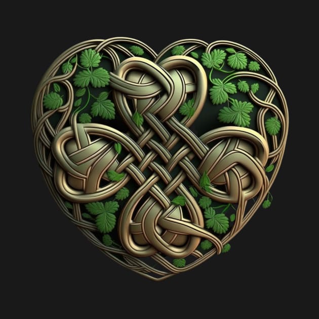 Shamrock into heart by presstex.ua@gmail.com