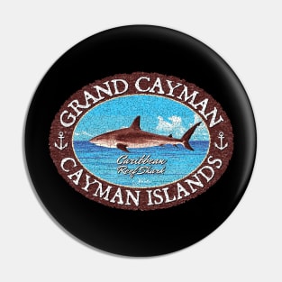 Grand Cayman, Cayman Islands, Caribbean Reef Shark Pin