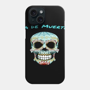 Dia de Muertos Sugar Skull Phone Case