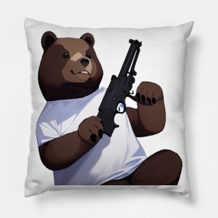 Bear Gun Pillow