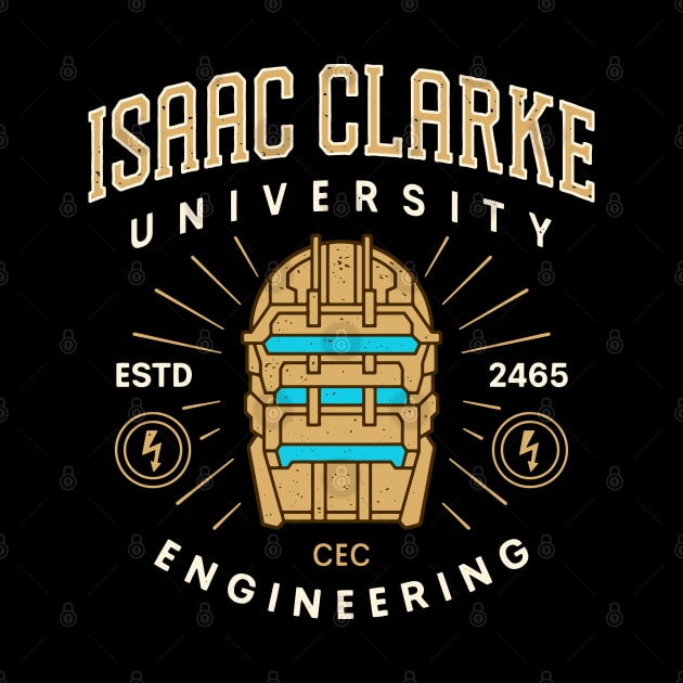 Isaac Clarke University Emblem by Lagelantee