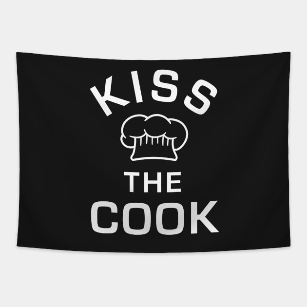 Kiss the cook Tapestry by Florin Tenica