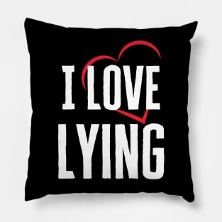 I Love Lying Pillow