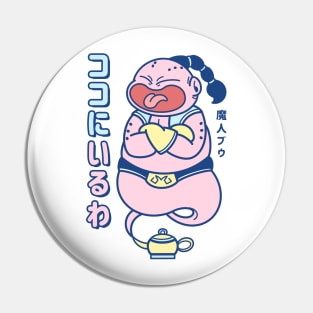 Genie Buu Kawaii Pin