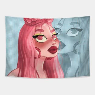 Bubble gum Tapestry