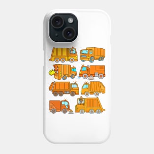 Trash Truck Design Boys Girls Men Women Phone Case