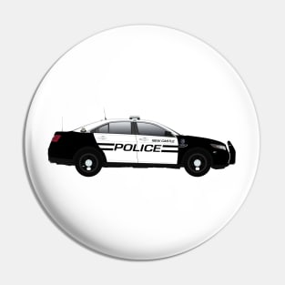 New Castle police car Pin