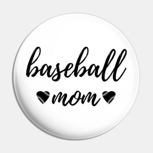 Baseball Mom Pin