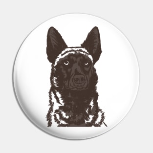 Malinois GSD Dutch Brown Pin