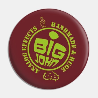 Big John Logo Green Print Pin