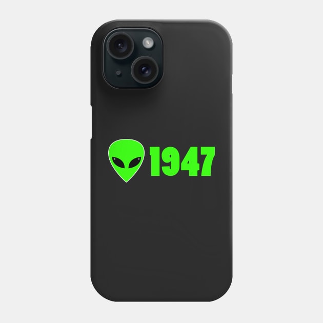 1947 UFO ALIEN Phone Case by roswellboutique