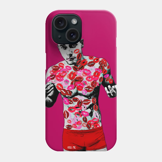 Kiss Me Phone Case by JasonLloyd