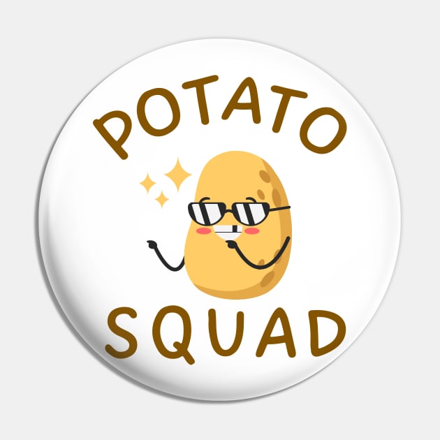 Potato Squad Pin by TheDesignDepot