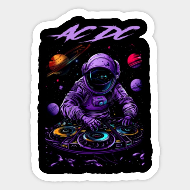 AC DC FAN ART - Ac Dc Fan Art - Sticker | TeePublic