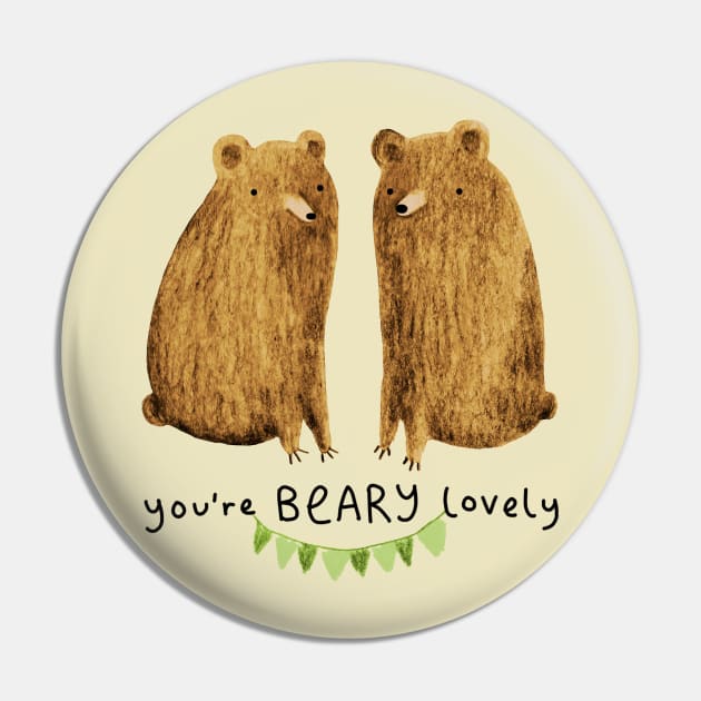 Beary Lovely Pin by Sophie Corrigan