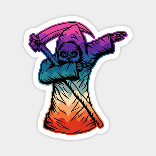Ghost Dabbing Magnet by Utopia Shop