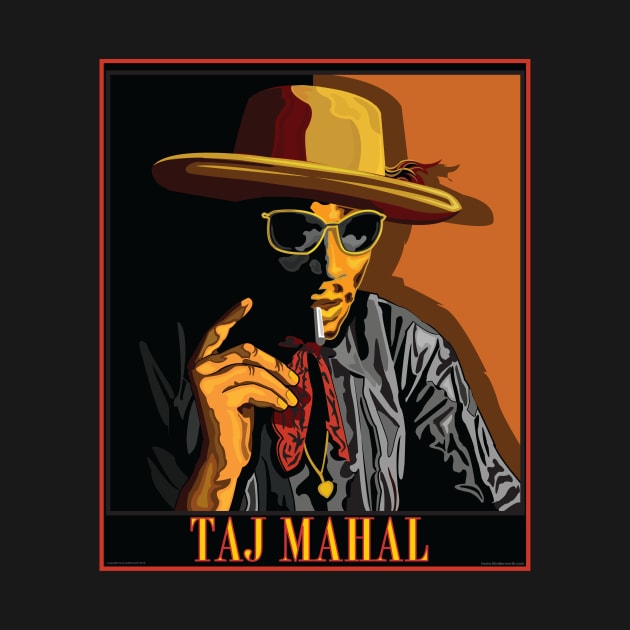 TAJ MAHAL AMERICAN BLUES MUSICIAN by Larry Butterworth