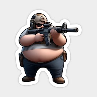 Tactical Fatman Magnet
