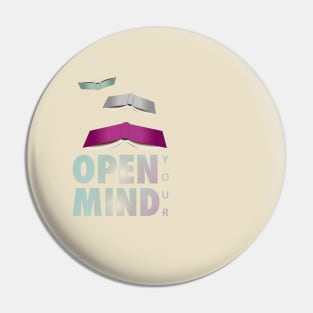 Open your mind Pin