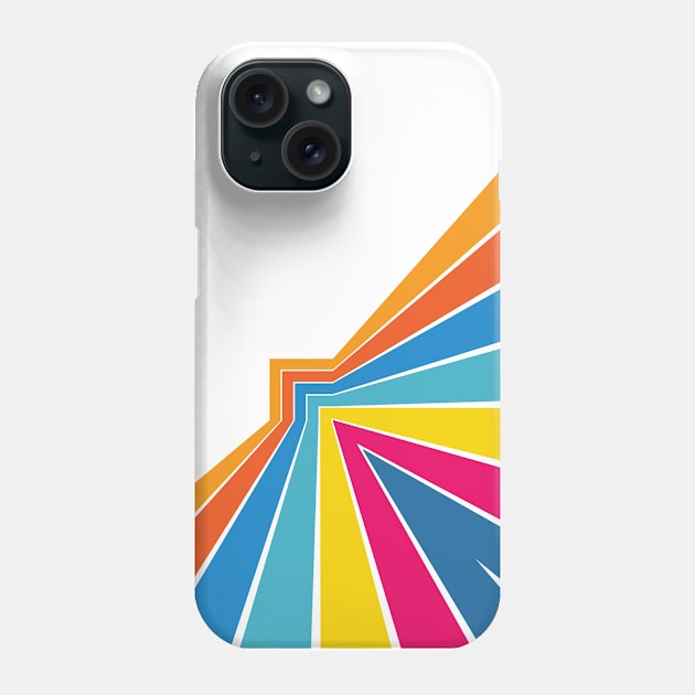 Rainbow Abstract Art Phone Case by BruceALMIGHTY Baker